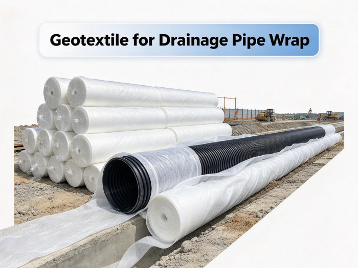 How to Choose Geotextile for Drainage Pipe Wrap: Filtration Requirements Buyers Should Confirm